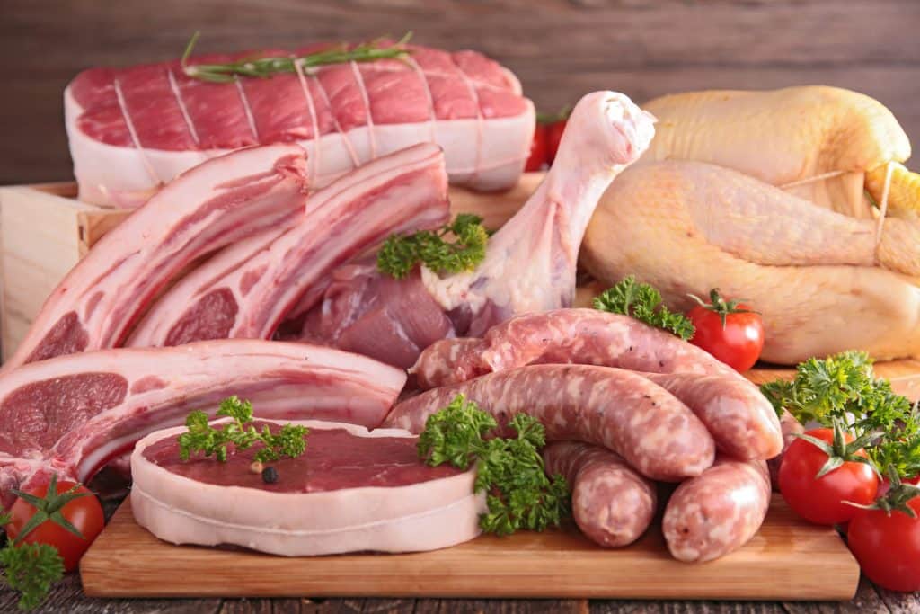 Livestock and farm produce context at Ampumuzza